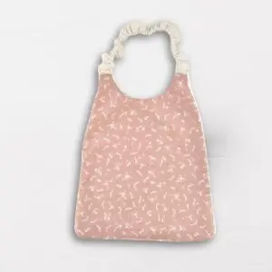 Bavoir serviette modèle Rose
