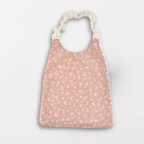 Bavoir serviette modèle Rose