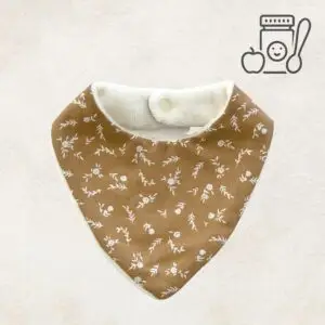 Bavoir bandana Camel