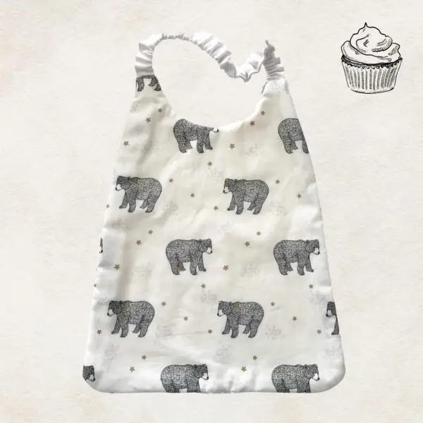 Bavoir serviette Ours