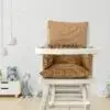 Coussin de chaise haute Cassonade