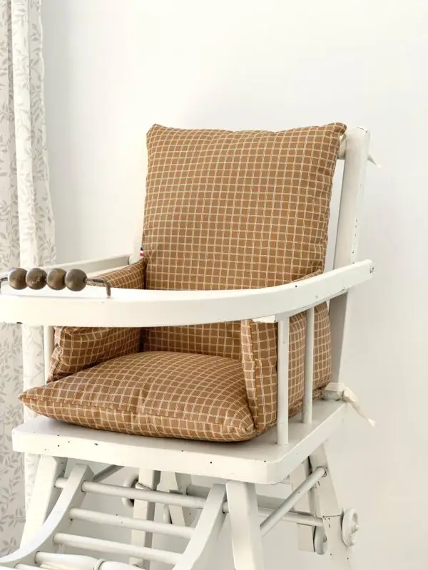 Coussin de chaise haute Cassonade