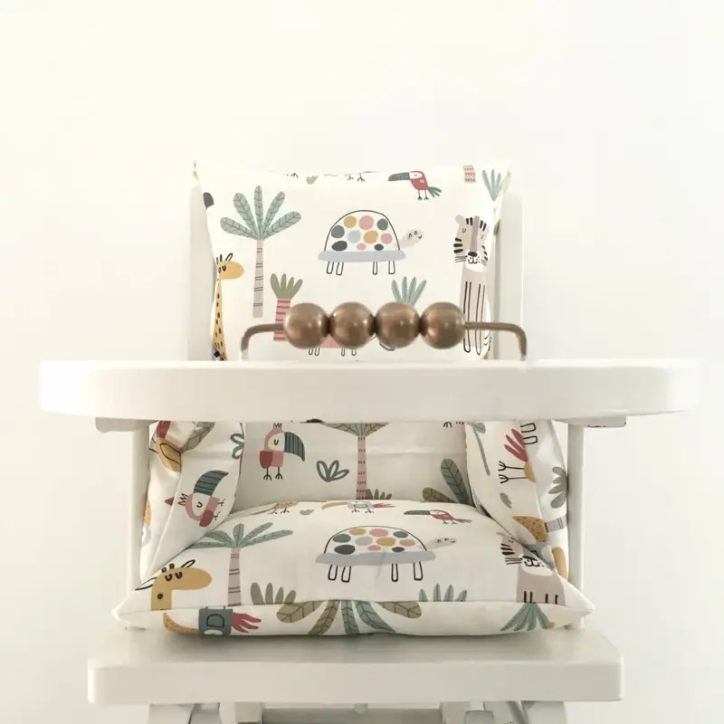 Coussin de chaise haute Savane 2 coussin chaise haute savane