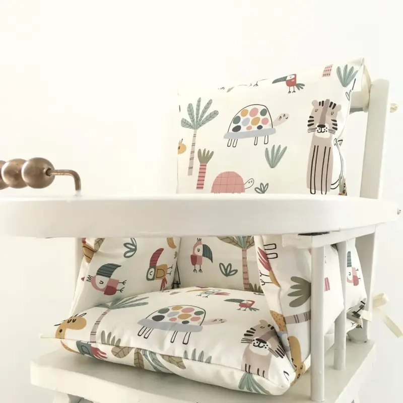 Coussin de chaise haute Savane 3 Coussin chaise haute savane