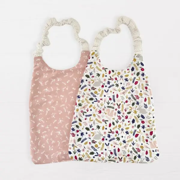 duo de bavoirs serviettes Fleur