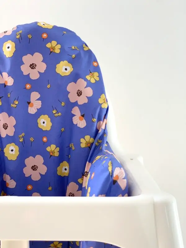 housse chaise haute Ikea modèle Fleur