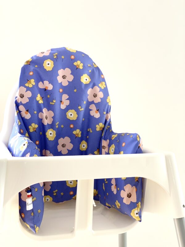 housse chaise haute Ikea modèle Fleur