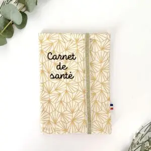 Protège carnet de santé Origami