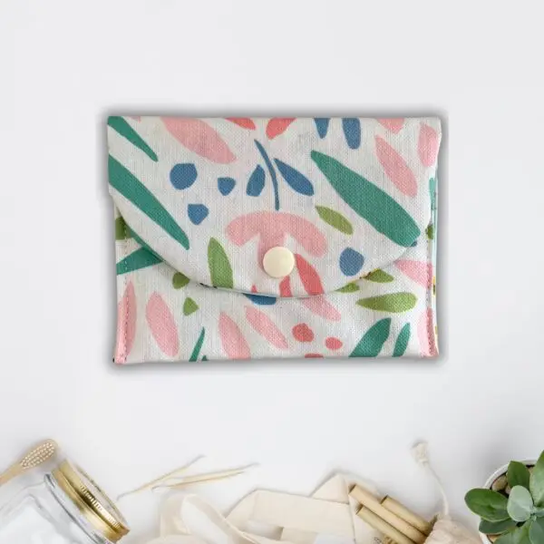 pochette à savon imperméable modèle Flora