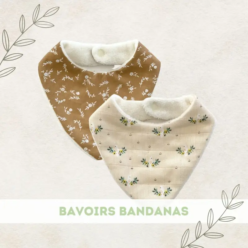 bavoirs bandanas