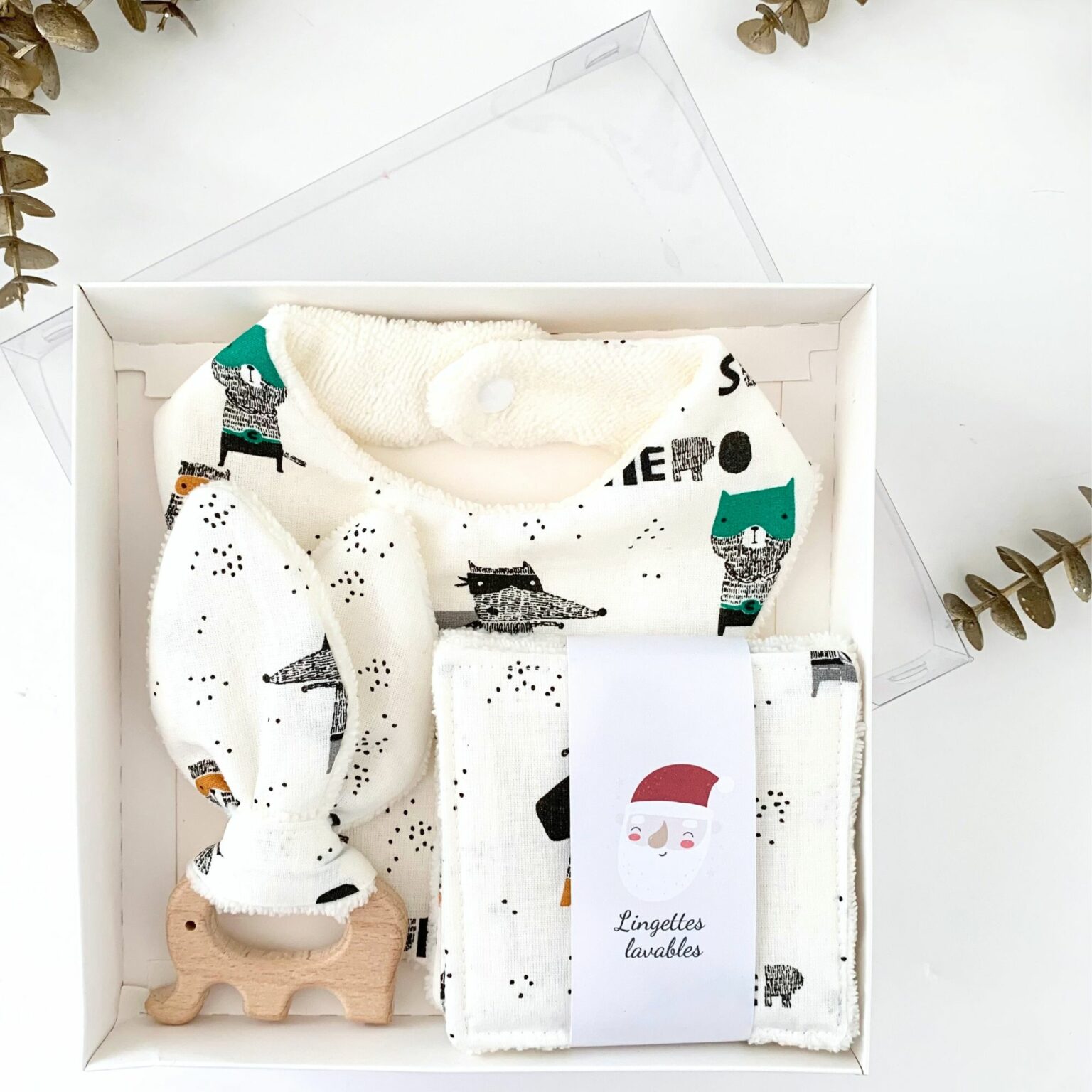 Tedybel Coffret Cadeau Naissance Bébé - Livre Mémoire, Kit Empreintes Et Boîte Souvenirs