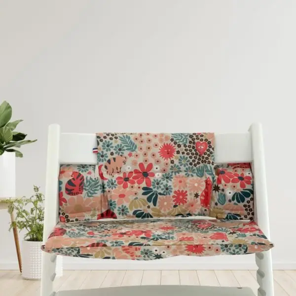 Coussin Miaou pour chaise haute Stokke