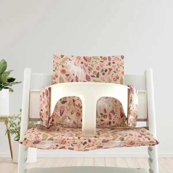 Coussin chaise haute Tripp Trapp Licorne