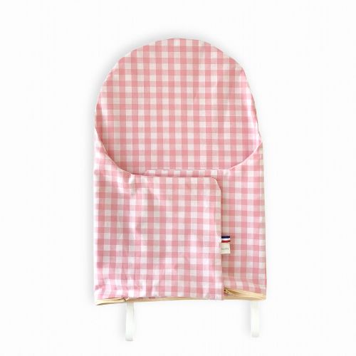 Coussin pour chaise haute Antilop – Motif Vichy Rose 4 coussin pour chaise haute Antilop de chez Ikea made in France