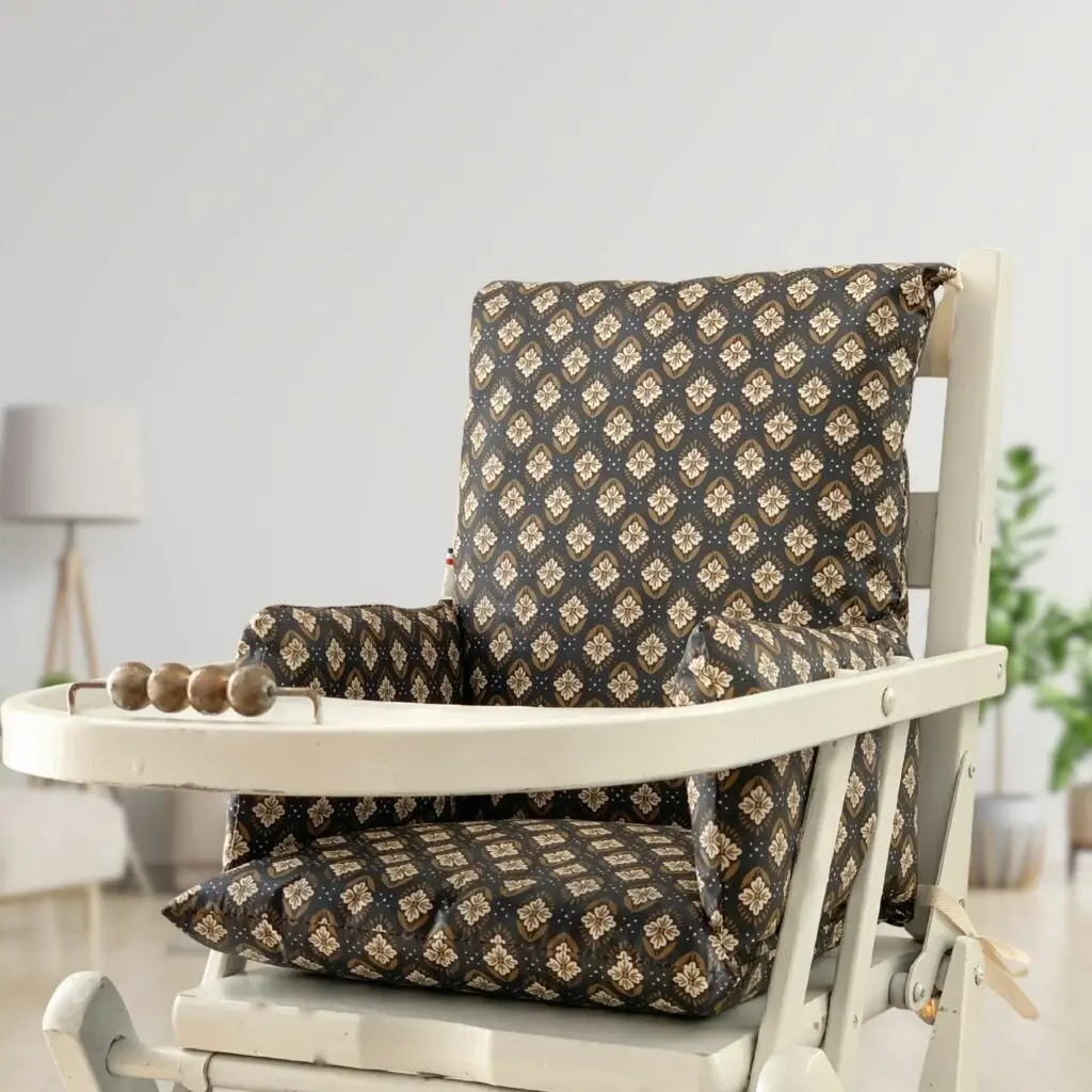 Coussin de chaise haute Marius fabriqué en France