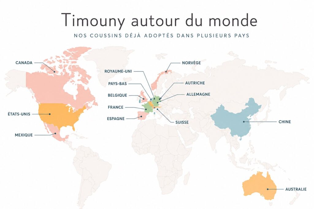 timouny autour du monde pays livraison coussins chaise haute bebe